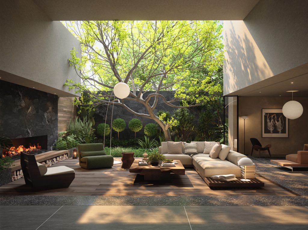 Espaço comercial D5 Render